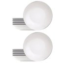 Ver imagem 1 de Jogo 12 Pratos Rasos de Jantar Porcelana 28cm Tramontina Ate