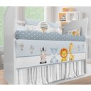 Ver imagem 3 de Kit Berço Safari Azul