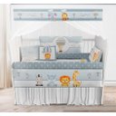 Ver imagem 2 de Kit Berço Safari Azul