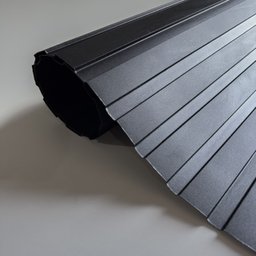 Painel Ripado Versátil 270x110cm: 02 Unid. (6m²) Polietileno - Talatto Painéis - Preto Tx - 3 Painel Ripado Versátil 270x110cm: 02 Unid. (6m²) Polietileno - Talatto Painéis - Preto Tx - 3