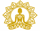 Ver imagem 1 de Mandala Meditação Flor de Lótus Decoração de Parede 25cm:Dourado