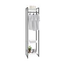 Ver imagem 5 de Estante Closet Arara c/03 Prateleiras Dynamica 45 cm Est.Preta
