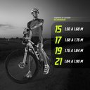 Ver imagem 4 de Bicicleta Mtb Z3X Pro Aro 29 Quadro 15 com 24 Marchas Shimano Freio Hidráulico Preto Rosa - Raider