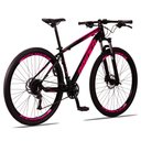 Ver imagem 3 de Bicicleta Mtb Z3X Pro Aro 29 Quadro 15 com 24 Marchas Shimano Freio Hidráulico Preto Rosa - Raider