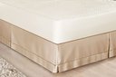 Ver imagem 1 de Saia pra Cama Queen Casal Luxuosa 100% Algodao Ponto Palito:avela