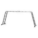 Ver imagem 5 de Escada Articulada 4x4 com Plataforma em Alumínio Mor