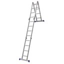 Ver imagem 7 de Escada Articulada 4x4 com Plataforma em Alumínio Mor