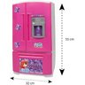 Geladeira Inverse Magic Toys Rosa/branco - 3
