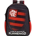 Ver imagem 2 de Mochila Flamengo Costas Escolar Vermelha R2 9682 16pol.
