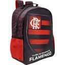 Ver imagem 3 de Mochila Flamengo Costas Escolar Vermelha R2 9682 16pol.