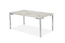 Ver imagem 4 de Conjunto Mesa Inovare Cromado RT 1,60X0,90 MDP e Cadeira Nobre Junco Cromado