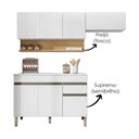 Ver imagem 5 de Cozinha Modulada 3 Pecas Balcao com Tampo Line Ktp Supremo Cp Freijo