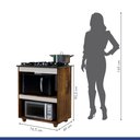 Ver imagem 4 de Kit Balcão Turim com Fogão Cooktop 4 Bocas Itatiaia Preto