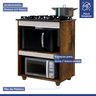 Kit Balcão Turim com Fogão Cooktop 4 Bocas Itatiaia Preto - 3