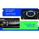 Ver imagem 6 de Kit Balcão Turim com Fogão Cooktop 4 Bocas Itatiaia Preto