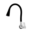 Ver imagem 1 de Torneira Bica Movel Top Flex Gourmet Parede 8300 Preta C-70