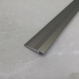 Perfil Redutor 5mm Alumínio Champanhe para Piso - 3 Metros - 4