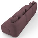 Ver imagem 7 de Sofá 3 Lugares para Sala de Estar Living 228cm Arlo F04 Veludo Lilás Tc-12014 - Lyam Decor