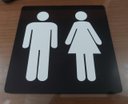 Ver mais imagens de Placa Banheiro Masculino e Feminino 15x15 Acrílico