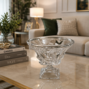 Ver imagem 2 de Centro de Mesa/Fruteira/Saladeira Fina - Cristal com Pé