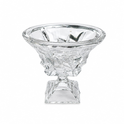 Centro de Mesa/Fruteira/Saladeira Fina - Cristal com Pé