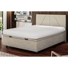 Base Cama Box Baú Casal Linho Bege SkyBox - 1