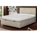 Ver imagem 1 de Base Cama Box Baú Casal Linho Bege SkyBox