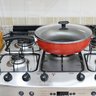 Frigideira Wok Antiaderente 32cm Com Tampa de Vidro - 6