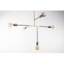 Ver imagem 1 de Lustre Pendente Prizi Dourado Directions Five - 100cm