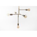 Ver imagem 3 de Lustre Pendente Prizi Dourado Directions Five - 100cm