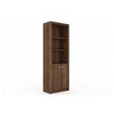Ver imagem 5 de Estante Livreiro de Escritório ME4110 c/ 2 Portas e 3 Prateleiras Branco - Tecno Mobili