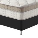 Ver imagem 4 de Cama Box Solteiro Preto + Colchão Molas Ensacadas Houston Pillow Inn 88x188x65cm