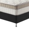 Cama Box Solteiro Preto + Colchão Molas Ensacadas Houston Pillow Inn 88x188x65cm - 4