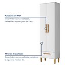 Ver imagem 7 de Armário Multiuso 2 Portas 1 Gavetas Natal