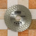Ver imagem 3 de Disco Diamantado 2 em 1 Starfer 110mm Corta e Desbasta Porcelanato Cerâmica Azulejos com Acabamento