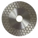 Ver imagem 2 de Disco Diamantado 2 em 1 Starfer 110mm Corta e Desbasta Porcelanato Cerâmica Azulejos com Acabamento