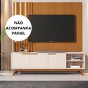 Ver imagem 4 de Rack Bancada Tucumã 1.8 Pé Madeira Maciça Off White JB Bechara