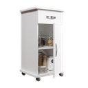 Ver imagem 3 de Balcão Aparador/Buffet 1 Porta e 1 Gaveta - Branca