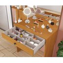 Ver imagem 2 de Penteadeira Camarim com Gaveta Encanto Jcm Movelaria Cinamomo