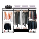 Ver imagem 1 de Closet Aramado - Linear Clr 371 com Gaveta - 2,80m - Preto