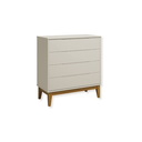 Ver imagem 5 de Quarto de Bebê Berço Evolution + Cômoda 4g + Guarda Roupa 3P Areia Classic: