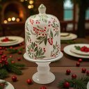 Ver imagem 3 de Porta Panetone Boleira Gr Berries Ouro Luiz Salvador