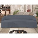 Ver imagem 2 de Sofá 5 Lugares para Sala de Estar Living 300cm Theo D06 Linho Mescla Chumbo - Mpozenato