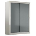 Ver imagem 3 de Guarda-roupa Solteiro Madesa Denver 2 Portas de Correr