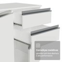 Ver imagem 7 de Armário de Cozinha Compacta 100% MDF 170 cm Branco Smart Madesa 02