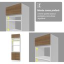 Ver mais imagens de Armário de Cozinha Completa 270 cm Branco/Rustic Glamy Madesa 17