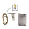 Fio de Fada Led para Decoração Cordão de Luz 5 Metros - Branco - 5