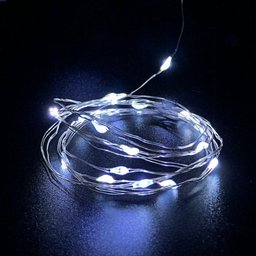 Fio de Fada Led para Decoração Cordão de Luz 5 Metros - Branco - 2