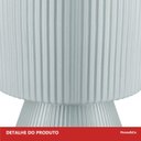 Ver imagem 7 de Cachepô de Cerâmica Azul Claro 16x12x12cm Vaso Plantas Jardim Sala Suculenta