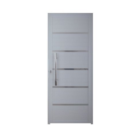 P. Pivotante Solara Alumínio 210 X 100 Pux. Tubolar Branco Lado Direito – Hale